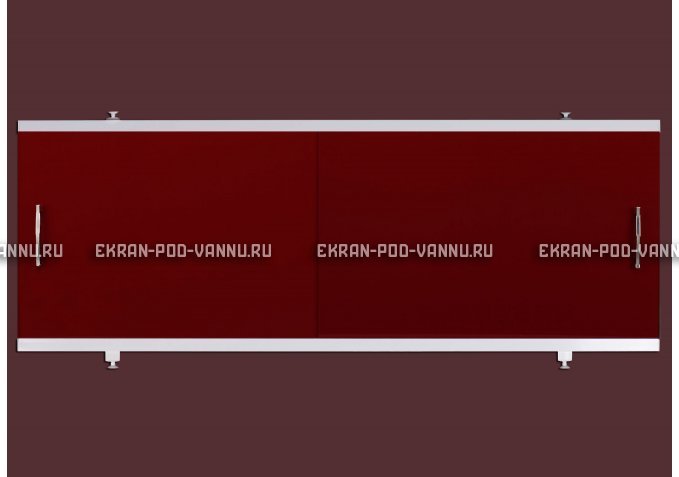 Экран EUROPLEX Универсал бордо под трубы – купить по цене 6250 руб. в интернет-магазине в городе Екатеринбург картинка 1