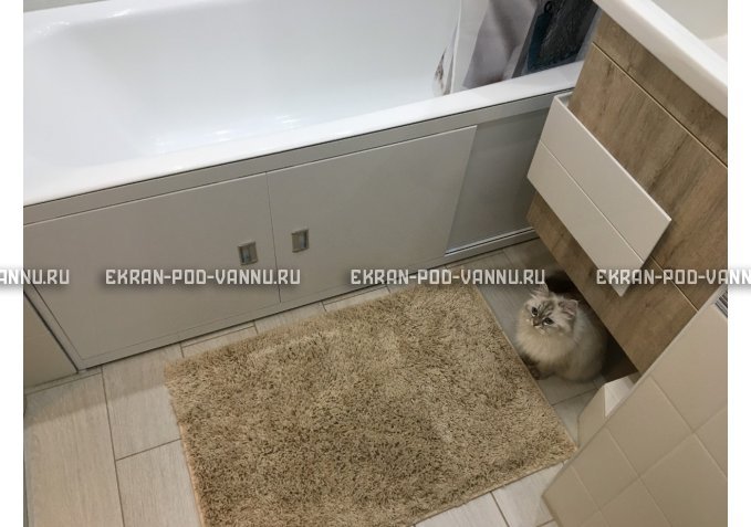 Экран из МДФ EMMY Монро 180 в алюминиевой раме – купить по цене 7500 руб. в интернет-магазине в городе Екатеринбург картинка 2