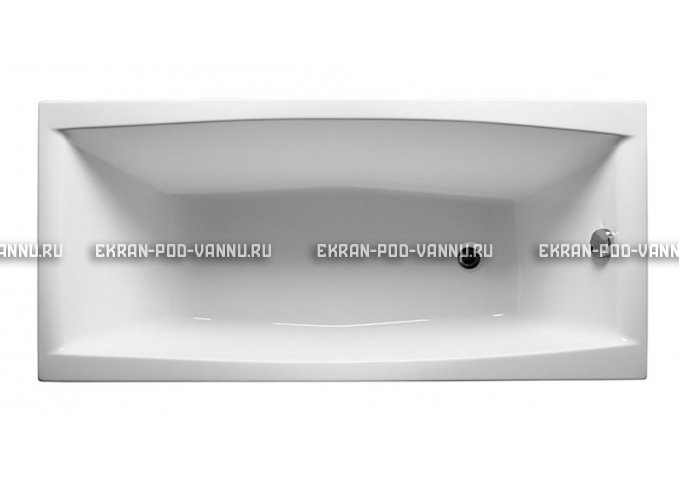 Акриловая ванна 1MarKa Viola 120x70 – купить по цене 8565 руб. в интернет-магазине в городе Екатеринбург картинка 1