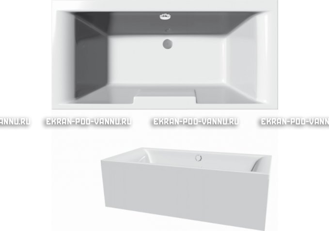 Акриловая ванна Vayer Casoli 180x80 – купить по цене 23580 руб. в интернет-магазине в городе Екатеринбург картинка 4