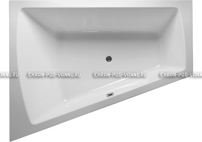 Акриловая ванна Vayer Trinitiy 170x130 – купить по цене 32590 руб. в интернет-магазине в городе Екатеринбург картинка 2