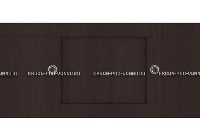 Экран под ванну купе VOD-OK 1500 венге – купить по цене 5390 руб. в интернет-магазине в городе Екатеринбург картинка 2