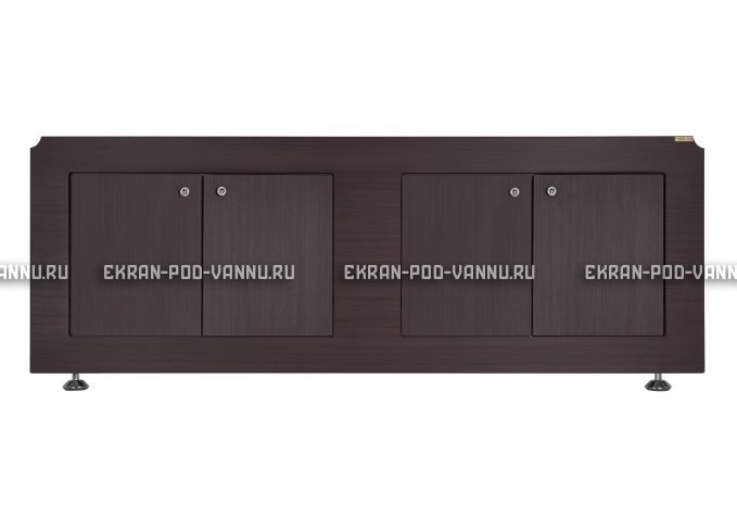 Экран VOD-OK Олимп 180 распашной - Венге – купить по цене 6160 руб. в интернет-магазине в городе Екатеринбург картинка 1