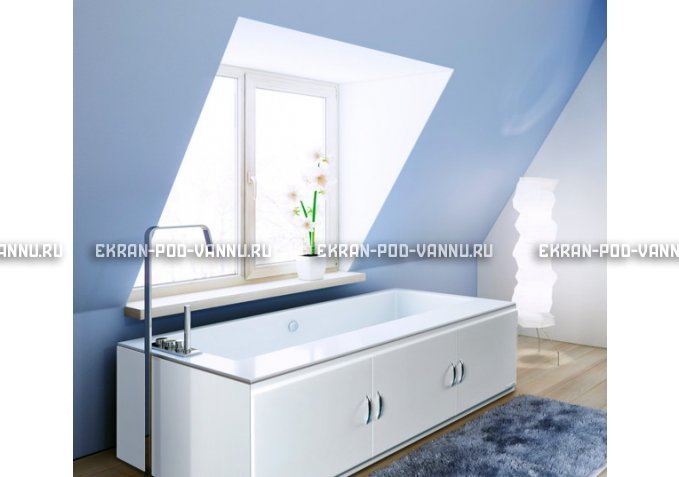 Экран МДФ Alavann 150 см распашной – купить по цене 4225 руб. в интернет-магазине в городе Екатеринбург картинка 2
