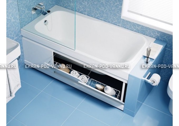 Откидной экран из МДФ Soft Alavann 160 см – купить по цене 9600 руб. в интернет-магазине в городе Екатеринбург картинка 1