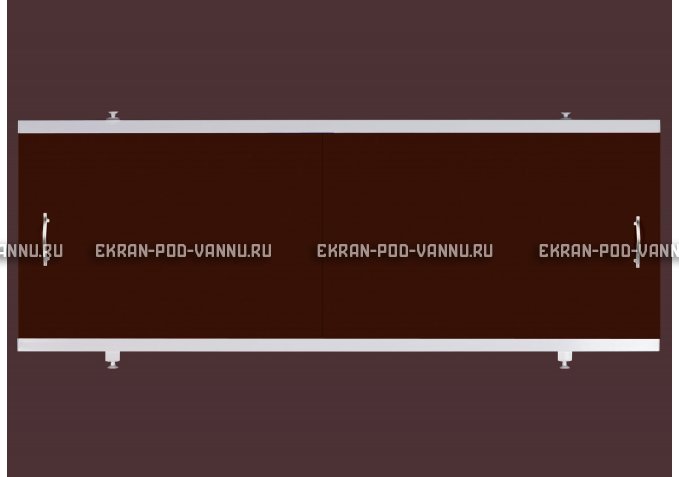 Экран EUROPLEX Универсал шоколад под трубы – купить по цене 6250 руб. в интернет-магазине в городе Екатеринбург картинка 1