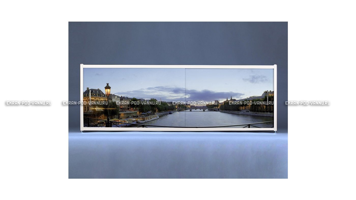 Раздвижной ФОТО экран - Evening city – купить по цене 8500 руб. в интернет-магазине в городе Екатеринбург картинка 6