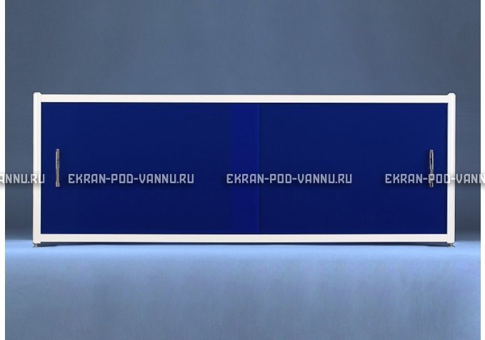 Раздвижной экран EUROPLEX Комфорт синий – купить по цене 6750 руб. в интернет-магазине в городе Екатеринбург картинка 1