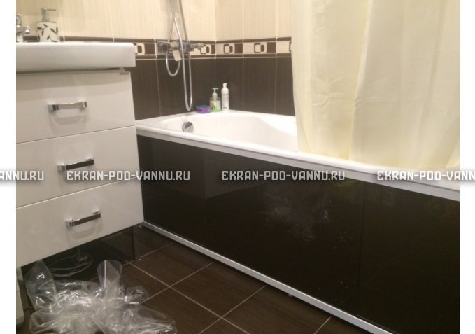Раздвижной экран EUROPLEX Комфорт шоколад – купить по цене 6750 руб. в интернет-магазине в городе Екатеринбург картинка 3