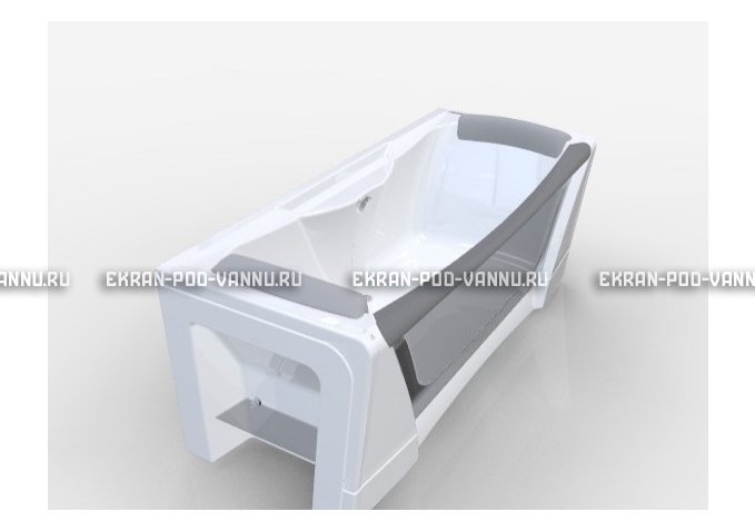 Прозрачная ванна 1MarKa Dolce Vita 180x80 – купить по цене 43200 руб. в интернет-магазине в городе Екатеринбург картинка 3