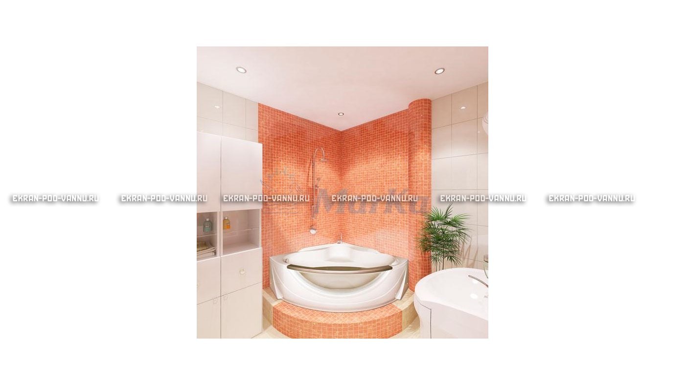 Акриловая ванна 1MarKa Grand Luxe 155х155 – купить по цене 39827 руб. в интернет-магазине в городе Екатеринбург картинка 15