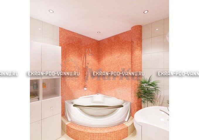 Акриловая ванна 1MarKa Grand Luxe 155х155 – купить по цене 39827 руб. в интернет-магазине в городе Екатеринбург картинка 4