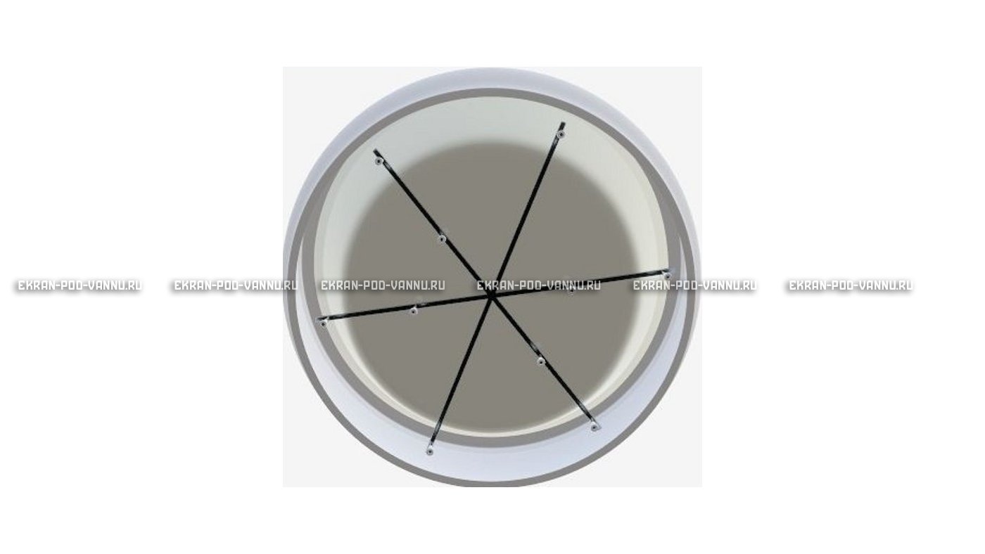 Акриловая ванна 1MarKa Omega 180x180  – купить по цене 42450 руб. в интернет-магазине в городе Екатеринбург картинка 12