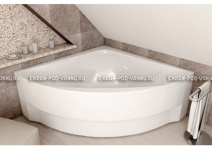 Акриловая ванна Vayer Boomerang 140x140 – купить по цене 53070 руб. в интернет-магазине в городе Екатеринбург картинка 1