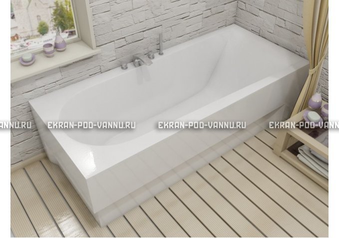 Акриловая ванна Vayer Boomerang 1800x800 – купить по цене 45420 руб. в интернет-магазине в городе Екатеринбург картинка 1