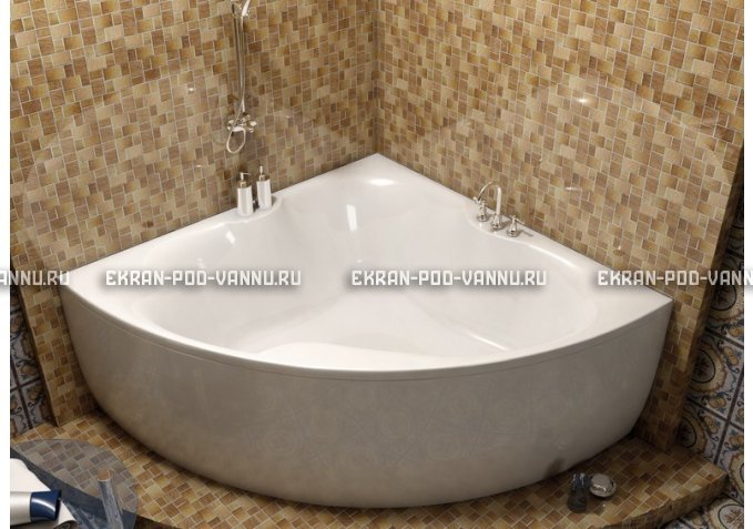 Акриловая ванна Vayer Iryda 150x150 – купить по цене 39550 руб. в интернет-магазине в городе Екатеринбург картинка 1
