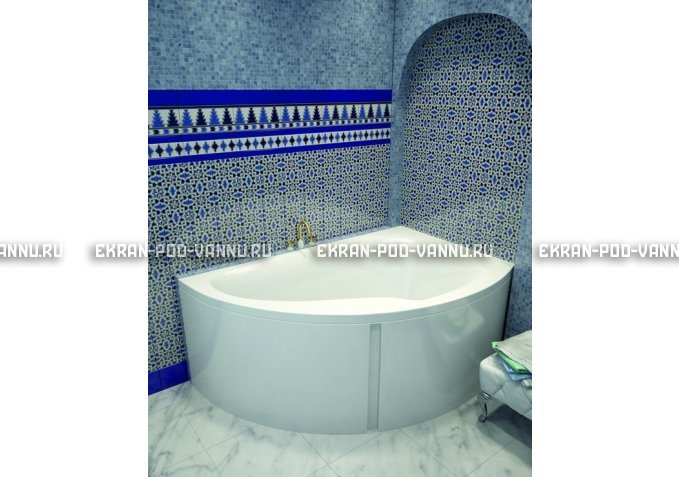 Акриловая ванна Vayer Ismena 160x105 – купить по цене 28350 руб. в интернет-магазине в городе Екатеринбург картинка 1