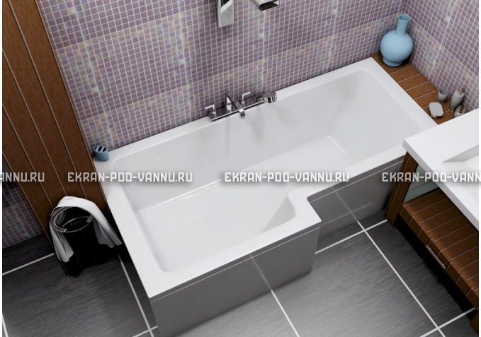 Акриловая ванна Vayer Options 170х70/85 – купить по цене 24110 руб. в интернет-магазине в городе Екатеринбург картинка 1