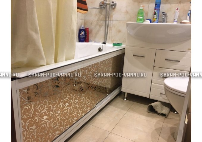 Раздвижной экран EUROPLEX Роликс Золото – купить по цене 12500 руб. в интернет-магазине в городе Екатеринбург картинка 1