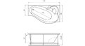 Акриловая ванна Relisan Isabella 170x90x60 – купить по цене 24130 руб. в интернет-магазине в городе Екатеринбург картинка 17