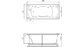 Акриловая ванна Relisan Loara 180x80 – купить по цене 23580 руб. в интернет-магазине в городе Екатеринбург картинка 8