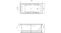 Акриловая ванна Relisan Marina 170x75 – купить по цене 15725 руб. в интернет-магазине в городе Екатеринбург картинка 17