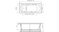 Акриловая ванна Relisan Tamiza 170x70 – купить по цене 18750 руб. в интернет-магазине в городе Екатеринбург картинка 17