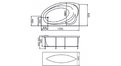 Акриловая ванна 1MarKa Julianna 170x100 – купить по цене 21320 руб. в интернет-магазине в городе Екатеринбург картинка 13