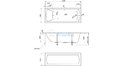 Акриловая ванна 1MarKa Modern 120x70 – купить по цене 7600 руб. в интернет-магазине в городе Екатеринбург картинка 17