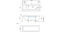 Акриловая ванна 1MarKa Modern 150x70 – купить по цене 9210 руб. в интернет-магазине в городе Екатеринбург картинка 17