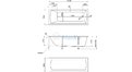 Акриловая ванна 1MarKa Modern 160x70 – купить по цене 9410 руб. в интернет-магазине в городе Екатеринбург картинка 21