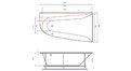 Акриловая ванна Vayer Boomerang 180x100 – купить по цене 53030 руб. в интернет-магазине в городе Екатеринбург картинка 18