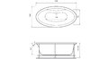 Акриловая ванна Vayer Beta 194x100 – купить по цене 56340 руб. в интернет-магазине в городе Екатеринбург картинка 17